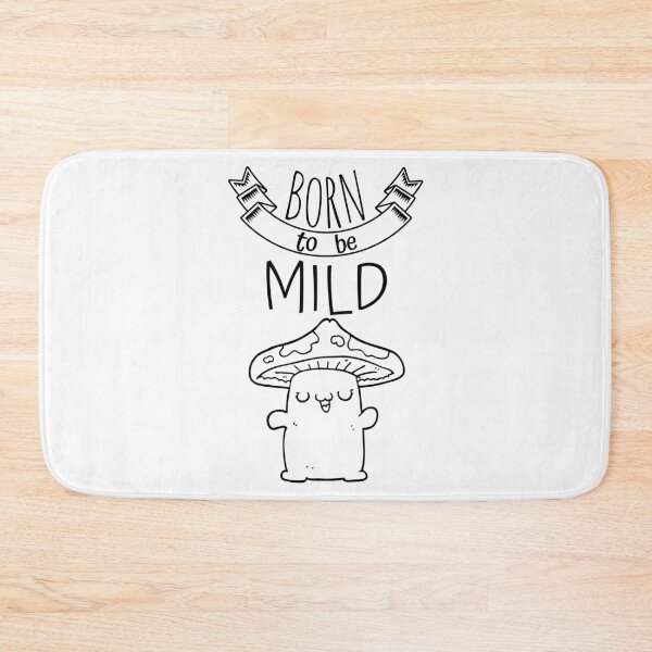 Item preview, Born to be Mild - cute mushroom creature designed and sold by RIVEofficial.