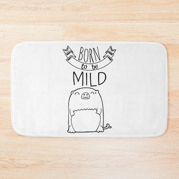 Item preview, Born to be Mild - cute chubby creature designed and sold by RIVEofficial.