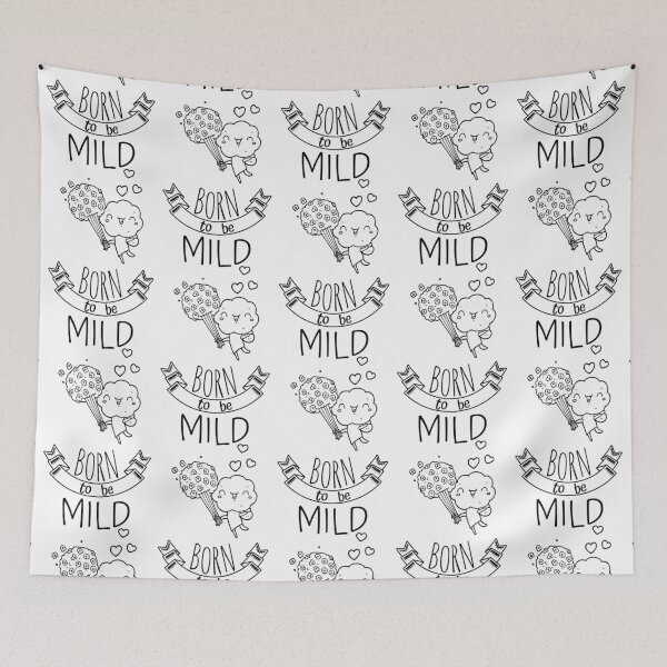 Item preview, Born to be Mild - cute flower creature designed and sold by RIVEofficial.