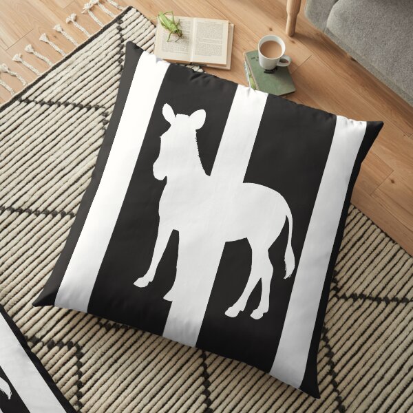 Zebra Crosssing Floor Pillow