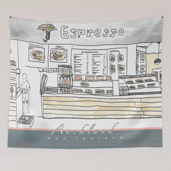 Item preview, Cafe at Cinema in Newmarket Auckland, nz designed and sold by Mimi Huang.