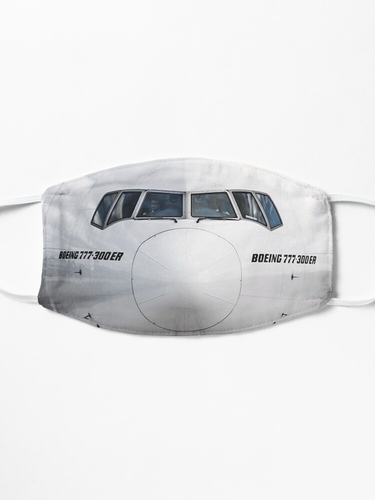 Alternate view of Boeing 777 Nose View Mask