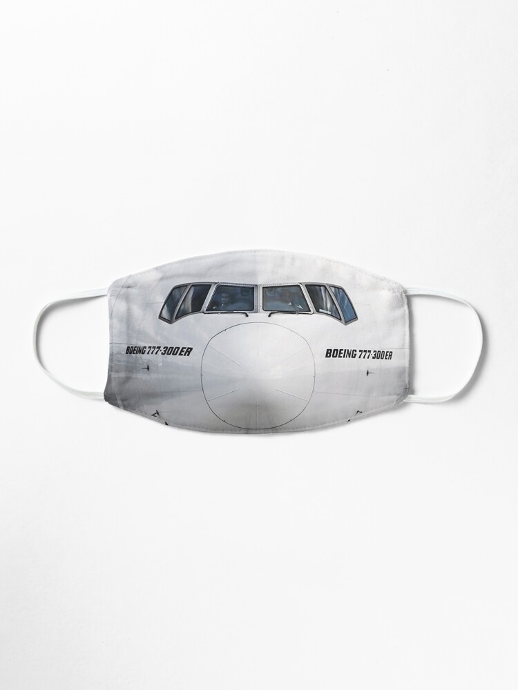 Alternate view of Boeing 777 Nose View Mask