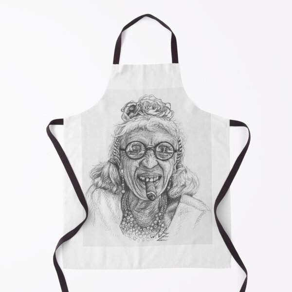 Item preview, Portrait Old Lady from Cuba designed and sold by Arts & Dogs.
