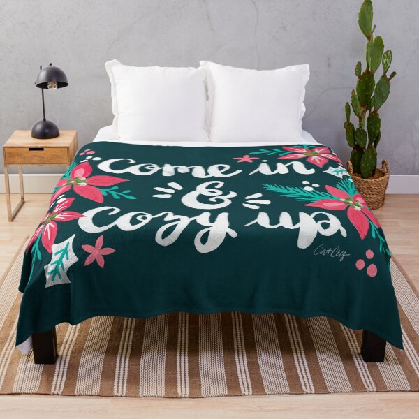 Item preview, Come in & Cozy Up – Teal Palette designed and sold by Cat Coquillette.
