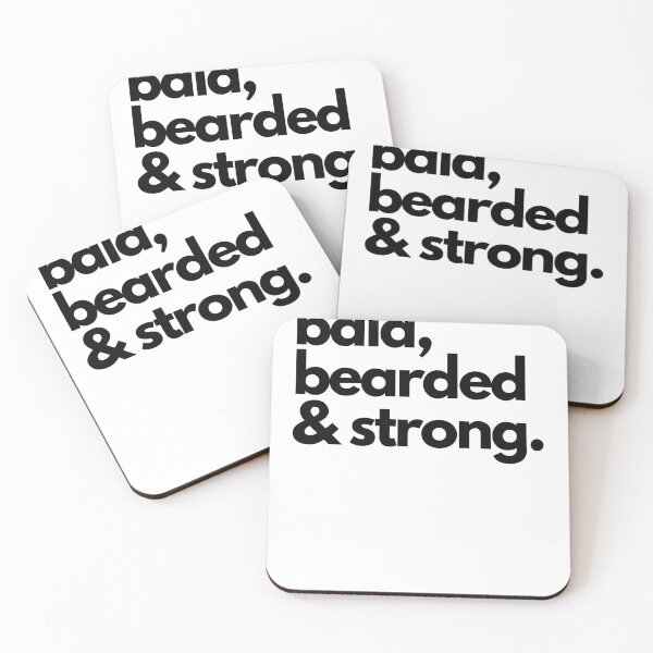 Item preview, Bald, bearded and strong designed and sold by luisraultg.