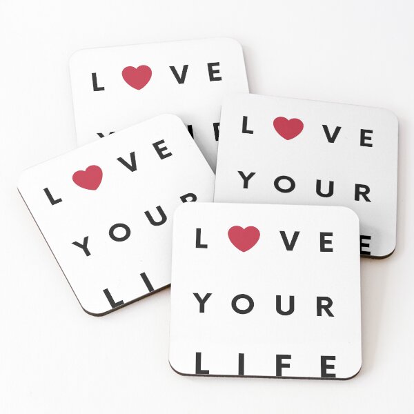 Item preview,  Love your Life Quote designed and sold by BitsndPieces.