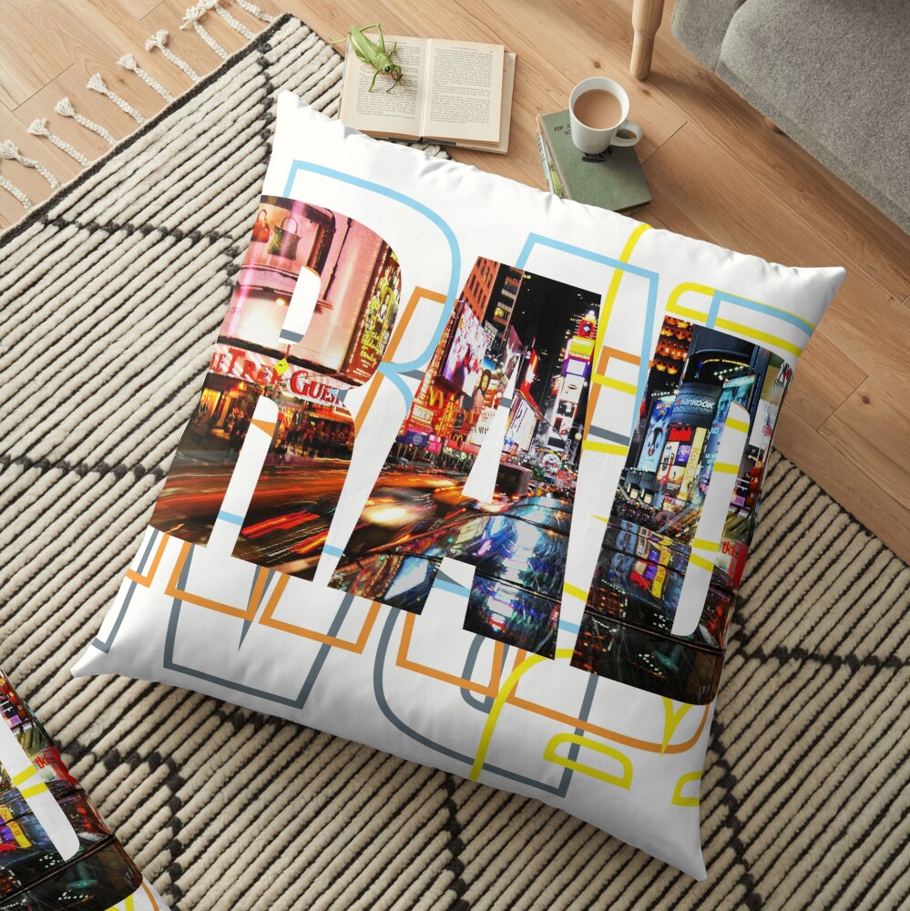 Life is RAD Floor Pillow