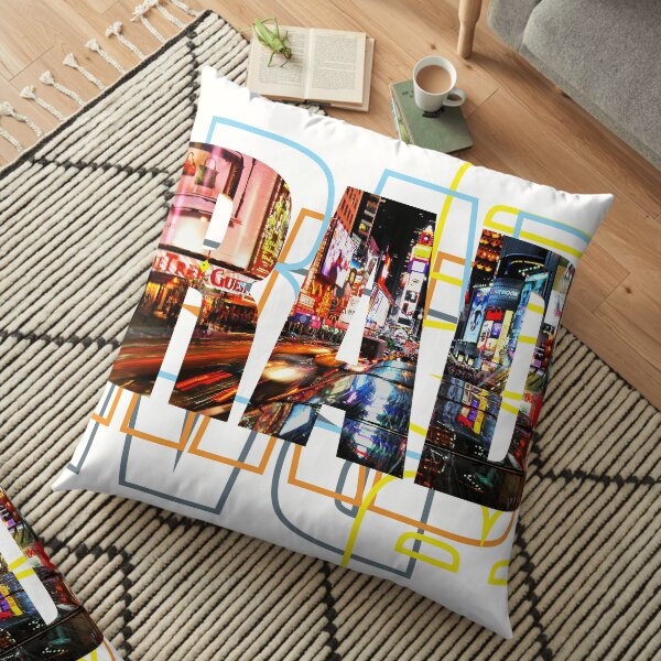Life is RAD Floor Pillow