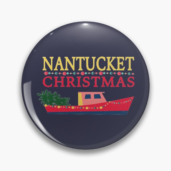 Item preview, Nantucket Christmas Boat designed and sold by SharksOnShore.