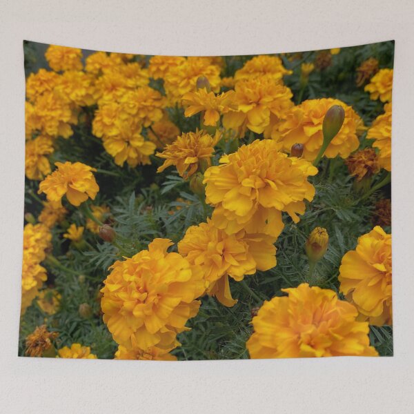 Item preview, Yellow Flowers Marigolds designed and sold by collazodesigns.