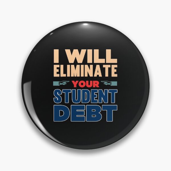 Item preview, I Will Eliminate Your Student Debt - Cool Plain Text Joe Biden Supporters designed and sold by leo121687.