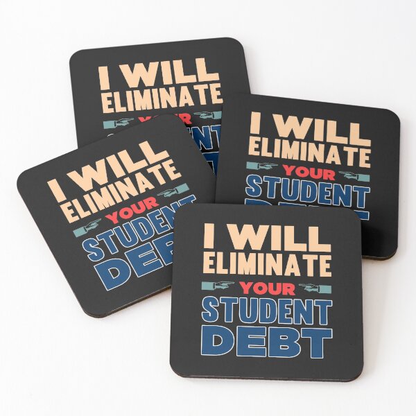Item preview, I Will Eliminate Your Student Debt - Cool Plain Text Joe Biden Supporters designed and sold by leo121687.