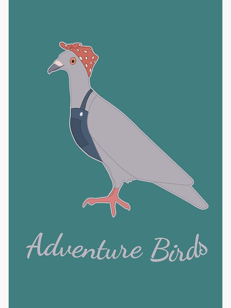 Thumbnail 3 of 3, Art Print, Vintage Pigeon designed and sold by AdventureBirds.