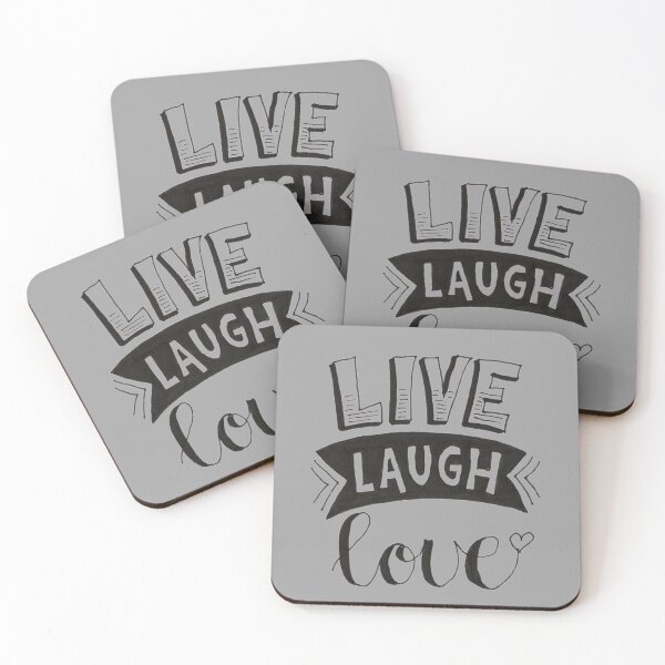 Item preview, Live laugh love designed and sold by Ranz Doodles.