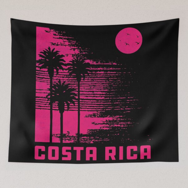 Item preview, Retro Costa Rica Beach Surfing Wave Vintage Souvenir 80s designed and sold by merchzy.