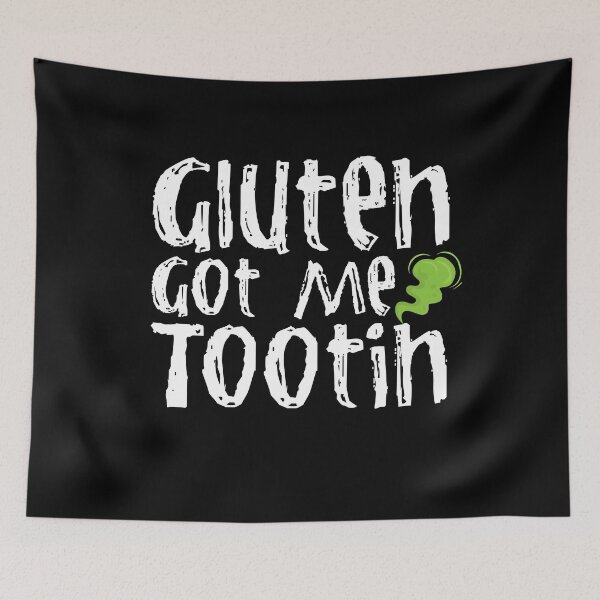 Item preview, Gluten Free Funny Allergy Got Me Tootin Funny Birthday Gift designed and sold by Akmloza.