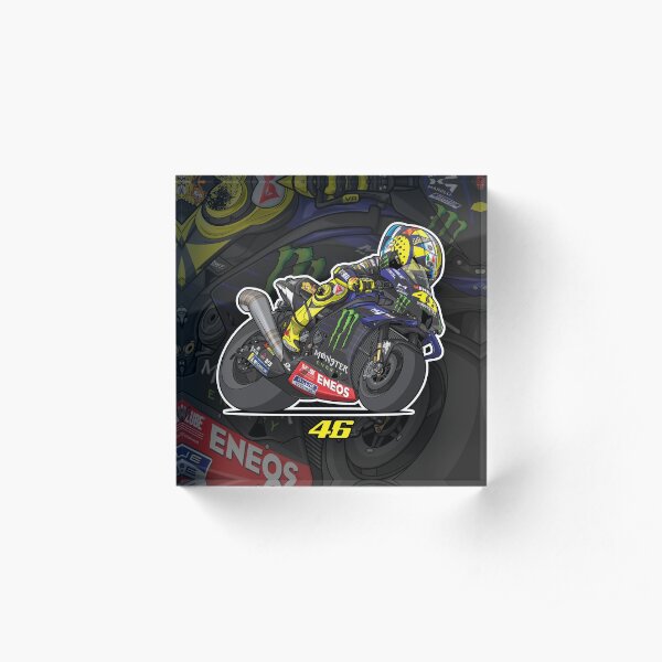 CHAMPION DU MONDE 9 FOIS V - 2 Bloc acrylique