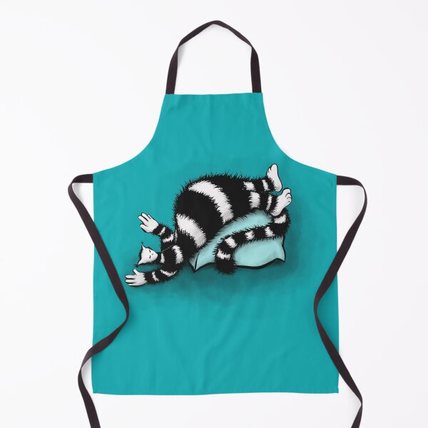 Item preview, Weird Cat Sleeping On Bulky Pillow designed and sold by Boriana Giormova.