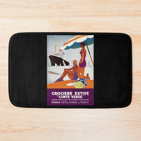 Item preview, Conte Verde retro poster designed and sold by CorasPosters.