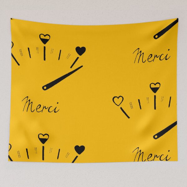 Item preview, Merci designed and sold by Ranz Doodles.