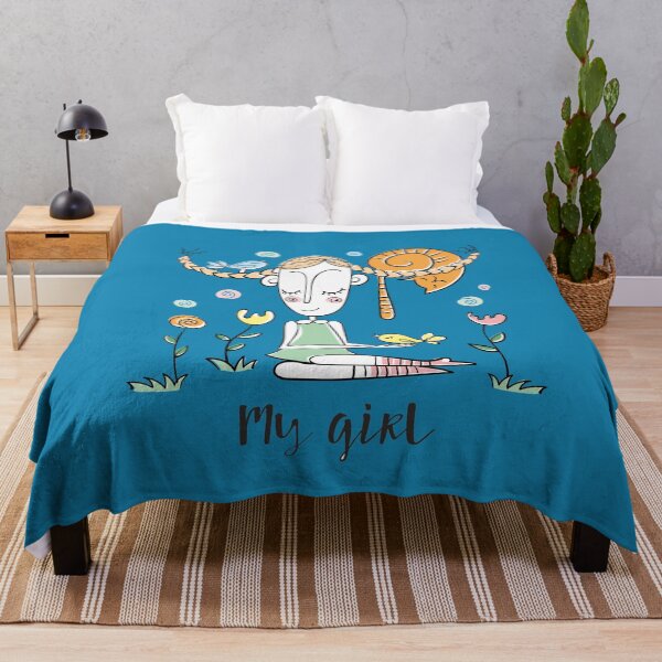 Item preview, Scandinavian Girls with Animala - Funny Scandinavian Gift Ideas designed and sold by Sugar-Magnolia.