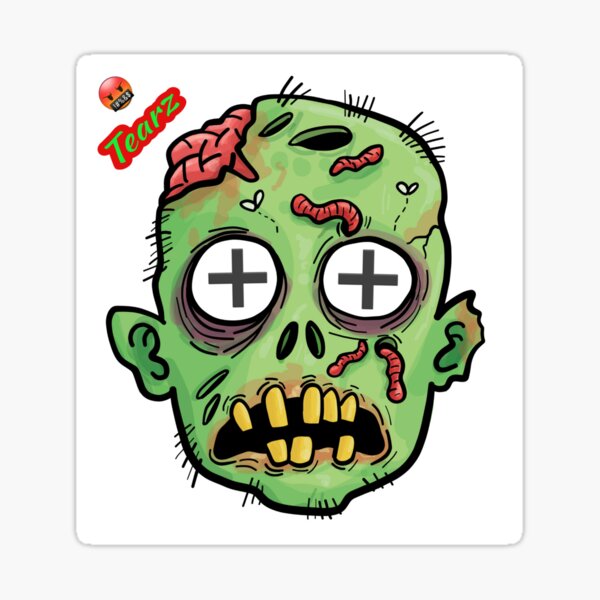 Zombie Tearz Sticker