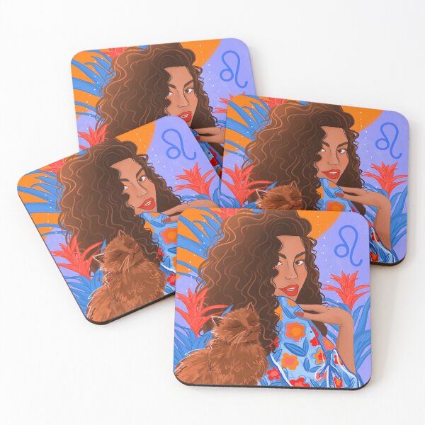 Item preview, Leo Cat lady zodiac sign  designed and sold by odararumbol.