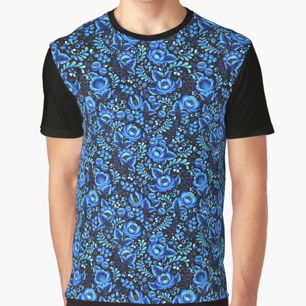 Item preview, khokhloma blue magic designed and sold by Aleks96.