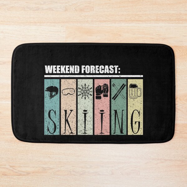 Item preview, Weekend Forecast Powder Day Skiing Beer Gifts designed and sold by Tom2468.