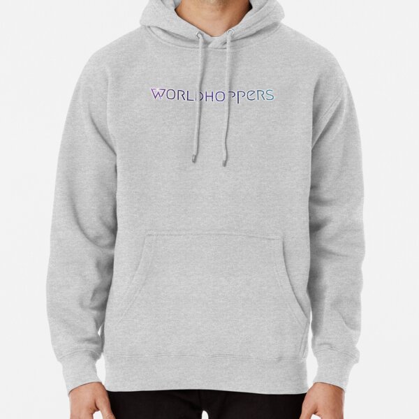 Worldhoppers Text Only Logo Pullover Hoodie