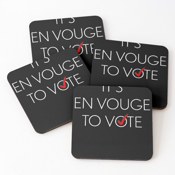 Item preview, IT'S EN VOUGE TO VOTE designed and sold by Teecha.