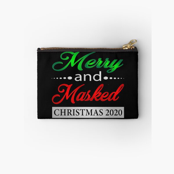 Item preview, Merry and Masked Christmas, good funny quotes about Christmas 2020 gift idea  designed and sold by khalidelk.