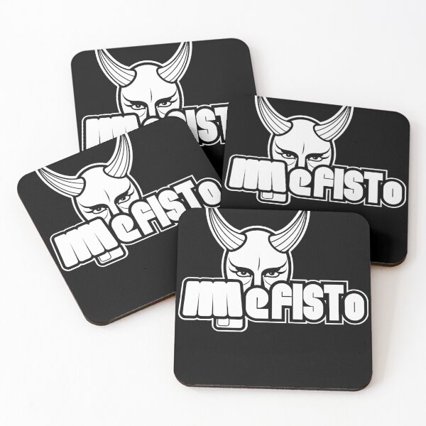 Item preview, Mephisto Devil Fist Logo designed and sold by Teecha.