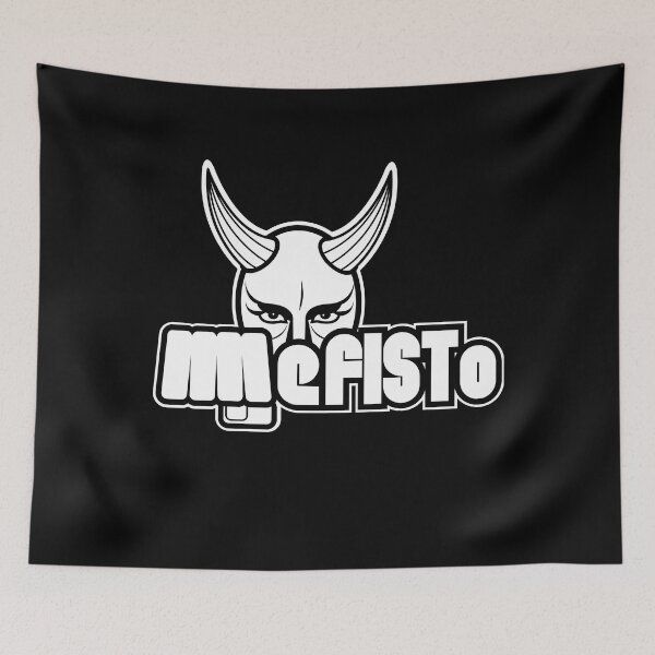 Item preview, Mephisto Devil Fist Logo designed and sold by Teecha.