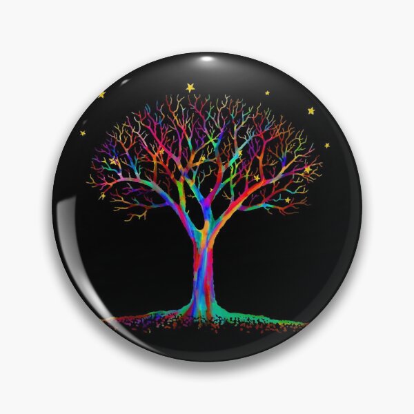 Item preview, Magic Tree - Psychedelic Art designed and sold by RAWWR.