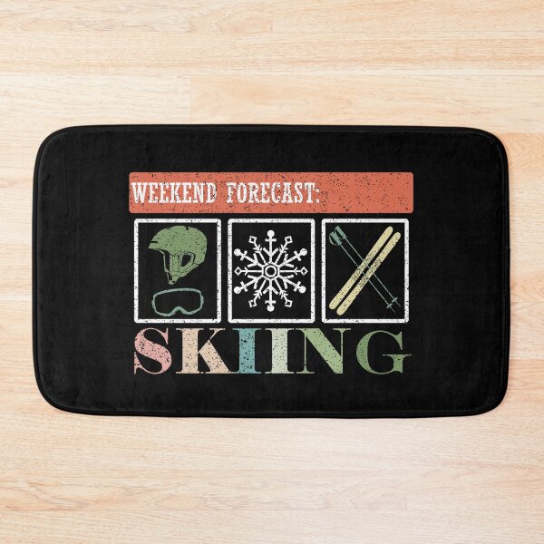 Item preview, Weekend Forecast Powder Day Skiing Beer Gifts designed and sold by Tom2468.