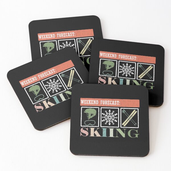 Item preview, Weekend Forecast Powder Day Skiing Beer Gifts designed and sold by Tom2468.