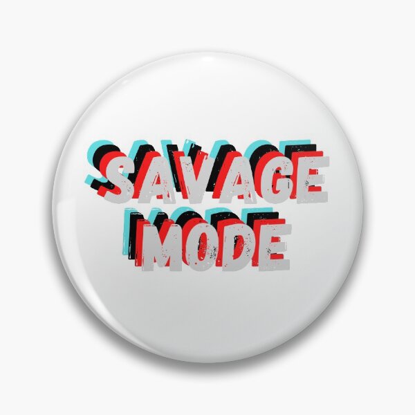 Item preview, Retro Savage Mode designed and sold by Style-November.