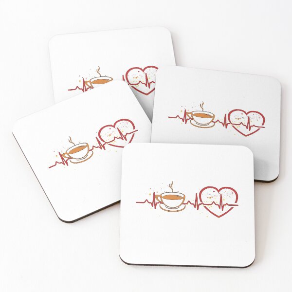 Item preview, Heartbeat Morning Coffee designed and sold by autlu.