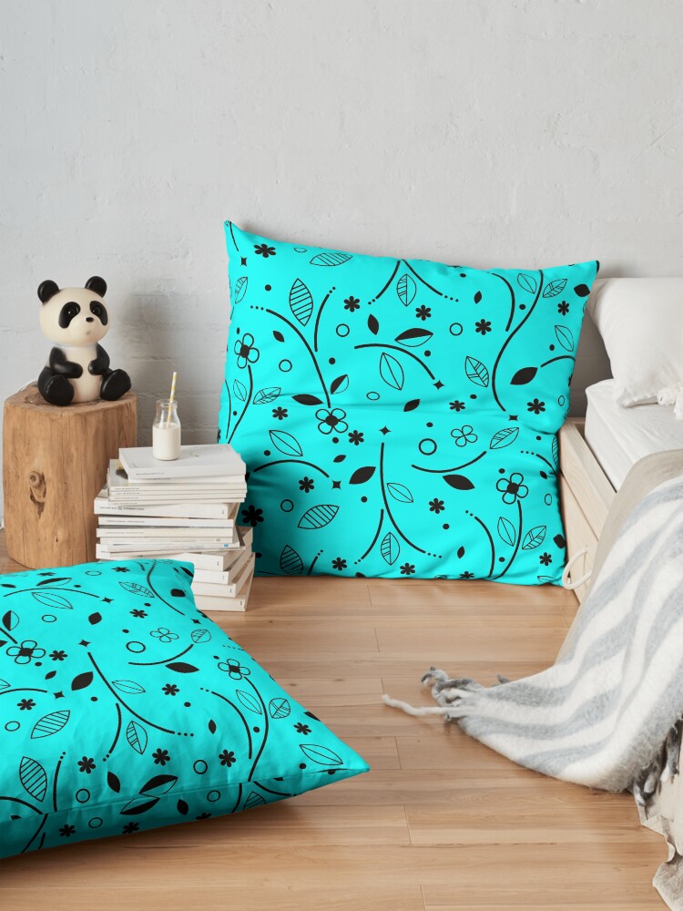 Alternate view of Floral Fantasy Floor Pillow