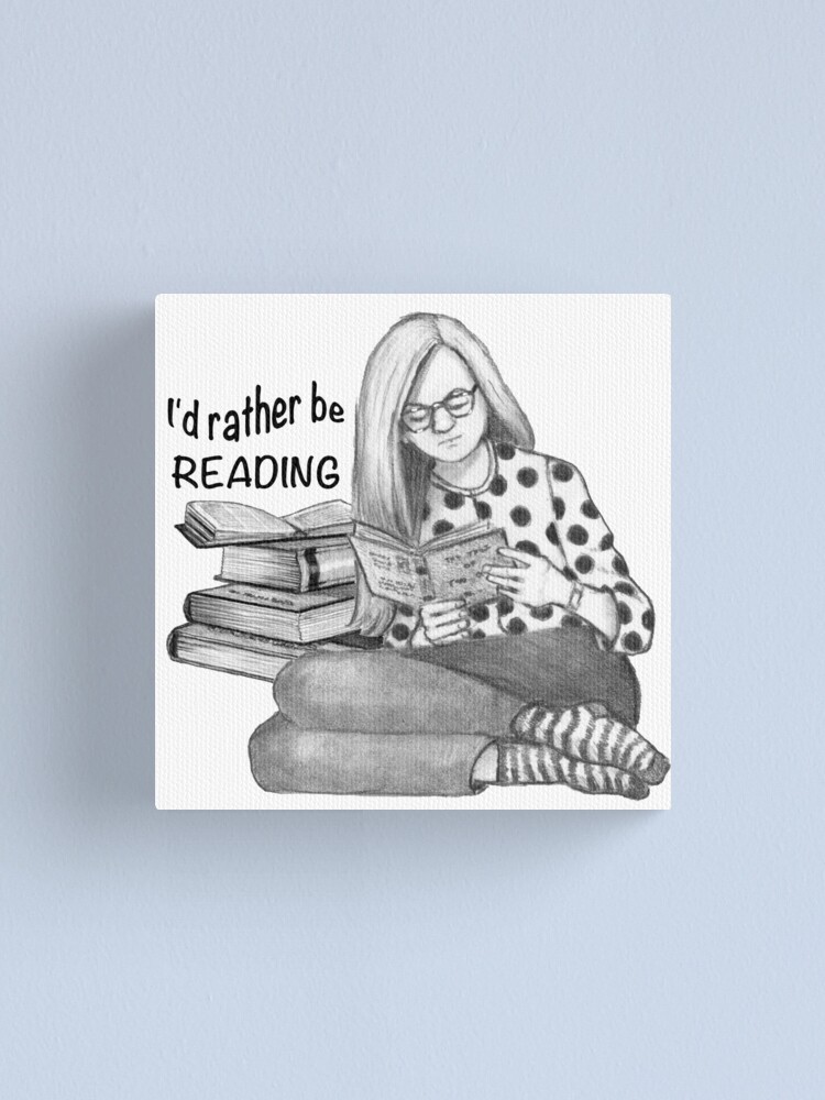 Cute Little Girl Standing on Stack of Books Pencil Drawing Spiral Notebook  for Sale by Joyce Geleynse