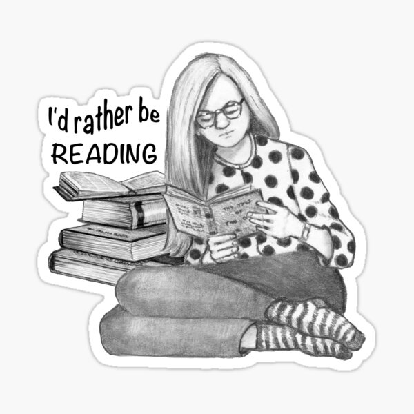 I'd Rather Be Reading: A Library of Art for Book Lovers (Gifts for Book Lovers, Gifts for Librarians, Book Club Gift) [Book]