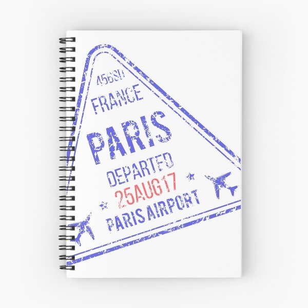 Item preview, Depart Stamp from Paris designed and sold by PMA-Design.