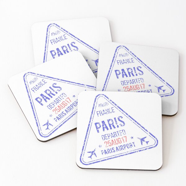 Item preview, Depart Stamp from Paris designed and sold by PMA-Design.