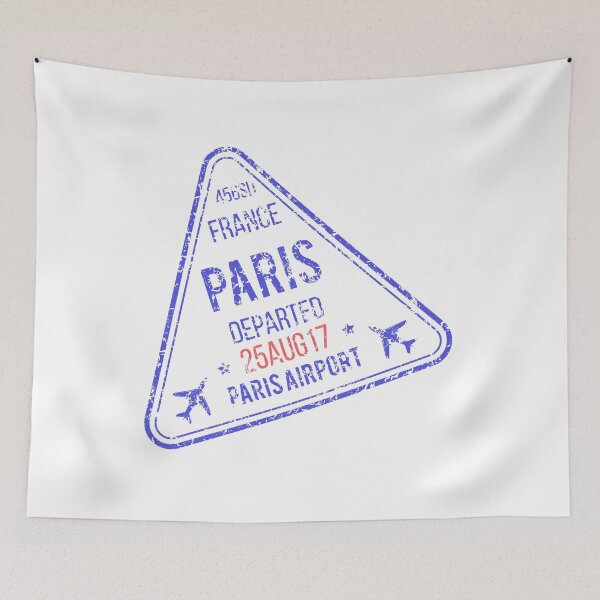 Item preview, Depart Stamp from Paris designed and sold by PMA-Design.