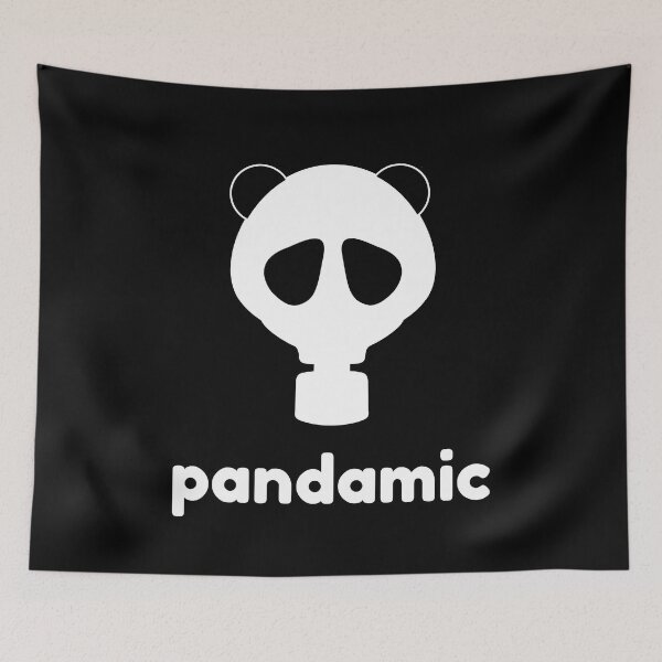 Item preview, Panda Bear Gas Mask Pandamic - Pandemic designed and sold by Teecha.