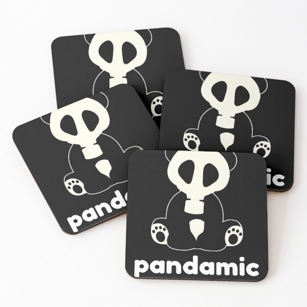 Item preview, Pandamic - Giant Panda With Gas Mask designed and sold by Teecha.