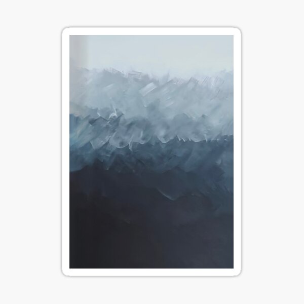 Pintura de Min Yoongi (SUGA) | BTS en el soop (2020) Pegatina