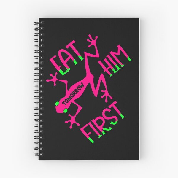 Item preview, Eat The Frog First Procrastination Lazyness Lethargy Overweight Fat Pink Funny Gift  designed and sold by TheAplus.